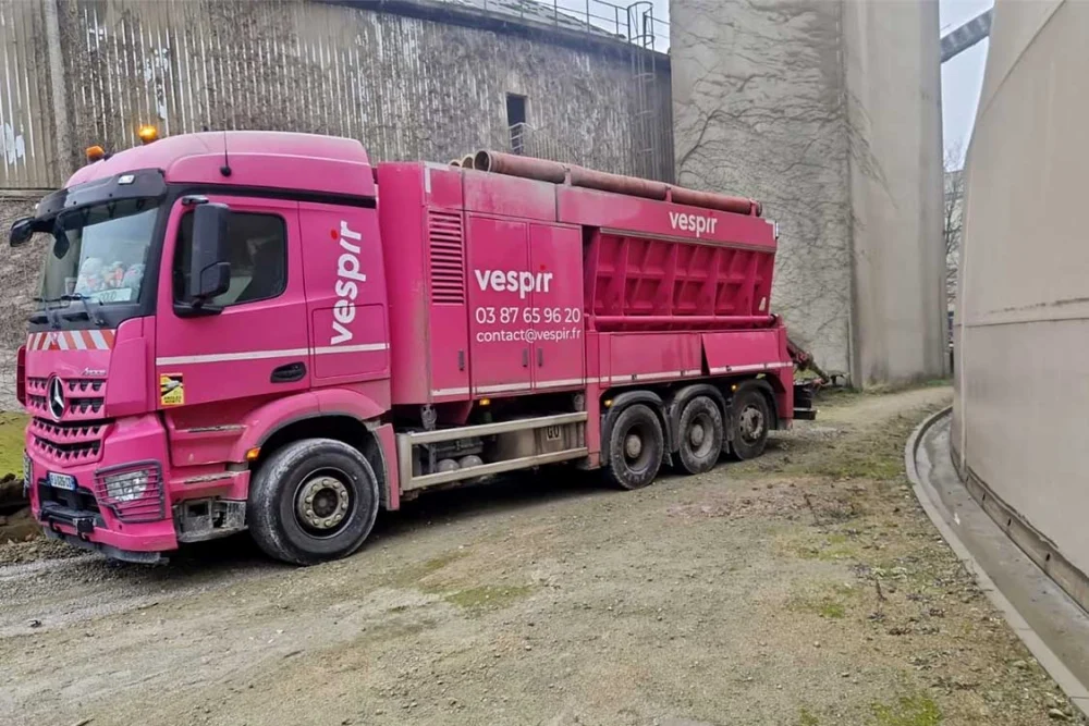 Aspiratrice Excavatrice Paris a Paris - vue generale