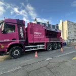Ouverture de tranchées Poissy 78300 – Camion Aspirateur Réseaux Enterrés VESPIR